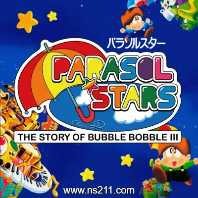 [Switch]阳伞之星 泡泡龙的故事3 英文原版