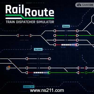 [PC游戏]铁路调度模拟器 Rail Route|容量1.5GB|官方中文v2.0.14正式版