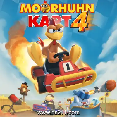 [Switch]疯狂小鸡卡丁车4 Moorhuhn Kart 4 英文本体v1.0.3整合版