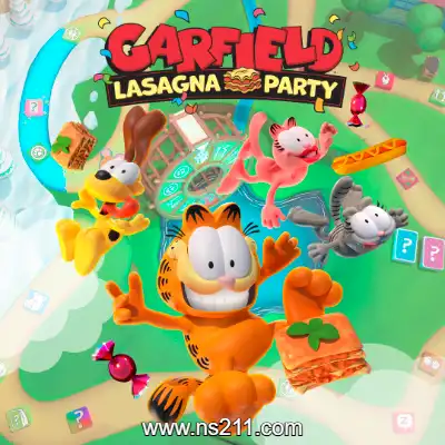 [Switch]加菲猫千层面派对 Garfield Lasagna Party 美区中文v1.0.3整合版