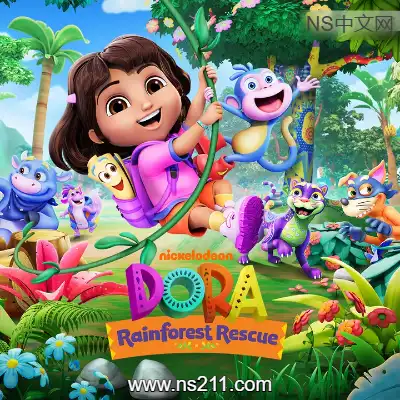[Switch]Dora™：热带雨林大营救 英文本体v1.0.1升补整合版