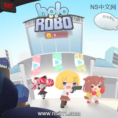 [PC游戏]Hololive 对抗机器人 原版英文Build.21566607|容量4.44GB